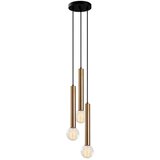 Opviq Vislica TEMPO vintage, metal, 22 x 22 cm, visina 136 cm, promjer kugli 4 cm, visina 30 cm, podesvia visina, duljina kabla 90 cm, 3 x E27 40 W, Tempo - 6012 | shoptok.hr