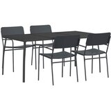  Blagovaonski set 5 kom. Antracit Čelik | shoptok.hr