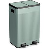 Klarstein Grama 60, korpa na pedale, 60 l / 2x30 l, tiha, PP plastika, retro | shoptok.hr