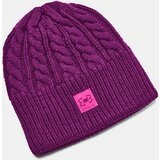 Under Armour Halftime Cable Knit Beanie - PPL - Women Cene