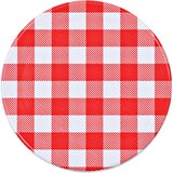  Staklenke za džem s bijelo-crvenim poklopcima 48 kom 110 ml | shoptok.hr