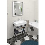 Sapho Crno postolje ispod umivaonika 56,5x72 cm Ferro – | shoptok.hr