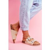 EVENTO PE1 Women's Slides On Corck Beige Si Senor | shoptok.hr