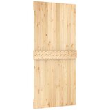  Vrata NARVIK Naravna 95 x 210 cm Masiven borov les, (5000215479) | Shoptok.si