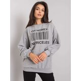 ex moda Sweatshirt-EM-BL-536/1U.84P-grey | Shoptok.si
