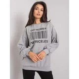 ex moda Sweatshirt-EM-BL-536/1U.84P-grey