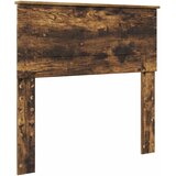  Krevetna konstrukcija s uzglavljem Dimljeni hrast 75 x 190 cm | shoptok.hr