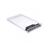 Inter-tech Ohišje za disk Argus GD-25000 2,5'' prozorno | Shoptok.si