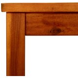  Vrtni stolić za kavu 110 x 110 x 45 cm masivno bagremovo drvo | shoptok.hr