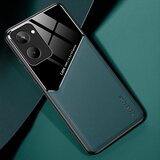 INORCO Zaščitna torbica za Realme 10 TPU + PC + PU usnjena torbica za telefon Podpora za magnetni nosilec za avto, (22034657) | Shoptok.si