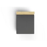 Mijolnir Antracitno siva pamučna plahta s gumom 140x200 cm – | shoptok.hr