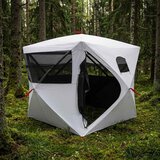  Lovni šator s krovom Bijeli Blackout 143 x 143 x 165 cm | shoptok.hr