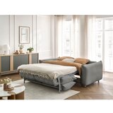 Bobochic Paris Siva raztegljiva sedežna garnitura 214 cm Ernest – | Shoptok.si