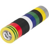 Rebel set izolacijskih traka 19 mm x 10 yd, 10 kom. u 8 boja | shoptok.hr
