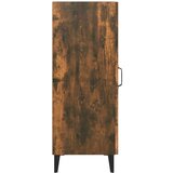  Komoda boja dimljenog hrasta 34 5x34x90 cm konstruirano drvo | shoptok.hr