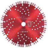  Diamantni rezalni disk s turbo in luknjami iz jekla 230 mm