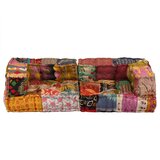  Modularni tabure za 2 osobe od tkanine s patchworkom | shoptok.hr