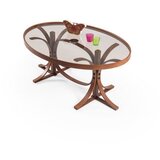 Hanah home sto za dnevnu sobu buket, 112x47x78 cm, smeđi | Eponuda.com