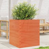 Maison Chic Vrtno cvetlično korito - Cvetlični Lonec vošč. rjavo 60x60x68,5 cm trdna borovina, (21790396) | Shoptok.si