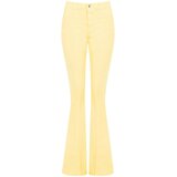 Rinascimento Jeans flare CFC0128117003 Rumena Cene