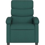 Masažni naslanjač temno zeleno blago, (20923102) | Shoptok.si