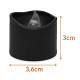  LED svijeće - crne (12 komada) | shoptok.hr