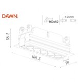  LED SVETILJKA FRG05 13W 3000K 40° BELA | Eponuda.com