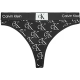 Calvin Klein Jeans String MODERN THONG Črna
