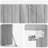 TV Omarica za TV, ki jo lahko montiraš na steno Siva Sonoma, (5000210342) | Shoptok.si