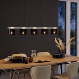 BRILONER Luster na sajli LURI 5xE14/25W/230V, od kaučukovog drveta | Eponuda.com