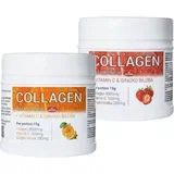 Kolagen + Vitamin C&Gingko Biloba Pomorandža i jagoda 450g, 2 komada