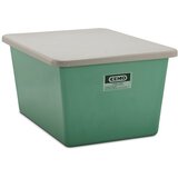 Cemo Velika posoda iz GFK, prostornina 200 l, DxŠxV 873 x 572 x 585 mm, zelena | Shoptok.si