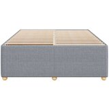  Okvir za krevet bez madraca svjetlosivi 140 x 190 cm od tkanine | shoptok.hr