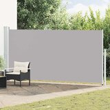  Uvlačiva bočna tenda za terasu 180 x 500 cm siva | shoptok.hr
