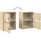  Regal za knjige boja hrasta 40x24x52 cm od konstruiranog drva | Eponuda.com