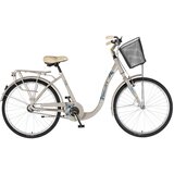 Visitor bicikl fashion butterfly 26" alu 17" v-brake kontra quanda 155-178cm (s/m) sivi perla 1262104 | Eponuda.com