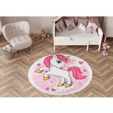 Vitaus Ružičasti periv dječji tepih ø100 cm Pink Unicorn – | shoptok.hr