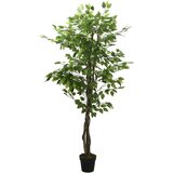  Umjetno stablo fikusa 756 listova 150 cm zeleno | shoptok.hr
