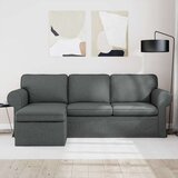 SOFA Tamno siva 215 x 138 x 80 cm Metal | shoptok.hr