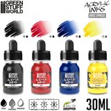 Green Stuff World Opaque Acrylic Inks Set – 4 boje | Opaque inkovi | Eponuda.com