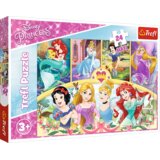 TREF LINE Puzzle 24 komada-Disney princeze | Eponuda.com