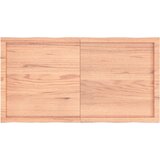 Stolna ploča svjetlosmeđa 120x60x(2-6) cm obrađena hrastovina | shoptok.hr