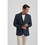 Defacto Regular Fit Jacket Collar Lined Blazer Jacket