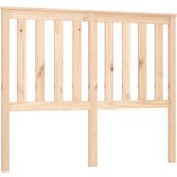 Maison Chic posteljno vzglavje - vzglavna omarica - nočna omarica 141x6x101 cm trdna borovina, (21705376) Cene