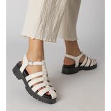  White platform sandals with closed toe line Kolla | ePonuda.com
