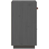  Komoda siva 34x40x75 cm trdna borovina, (20654743) | Shoptok.si