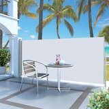 Maison Chic Zložljiva stranska tenda - Senčniki za teraso 140x300 cm krem, (22039358) | Shoptok.si