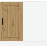  Osnovna omarica za umivalnik Lucca artisan hrast inženirski les, (21832120) | Shoptok.si
