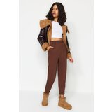 Trendyol Brown Knitted Sweatpants | shoptok.hr