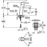 Grohe 23932001 Concetto armatura za umivalnik | Shoptok.si